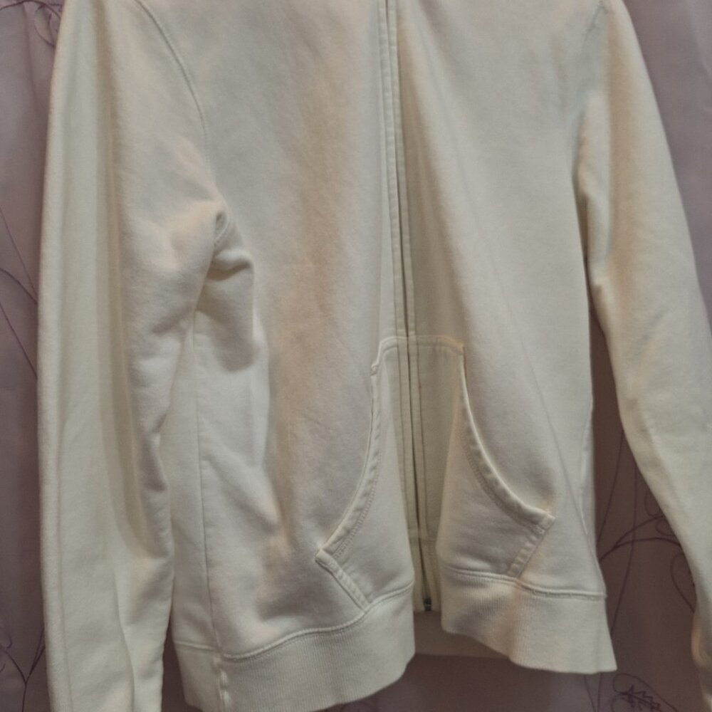 SJB White Active Wear Hoodie sweatshirt - Picture 8 of 12